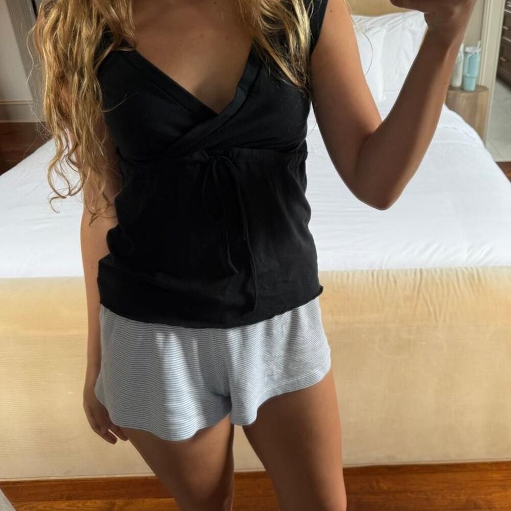 Brandy-melville Women's Black Vest